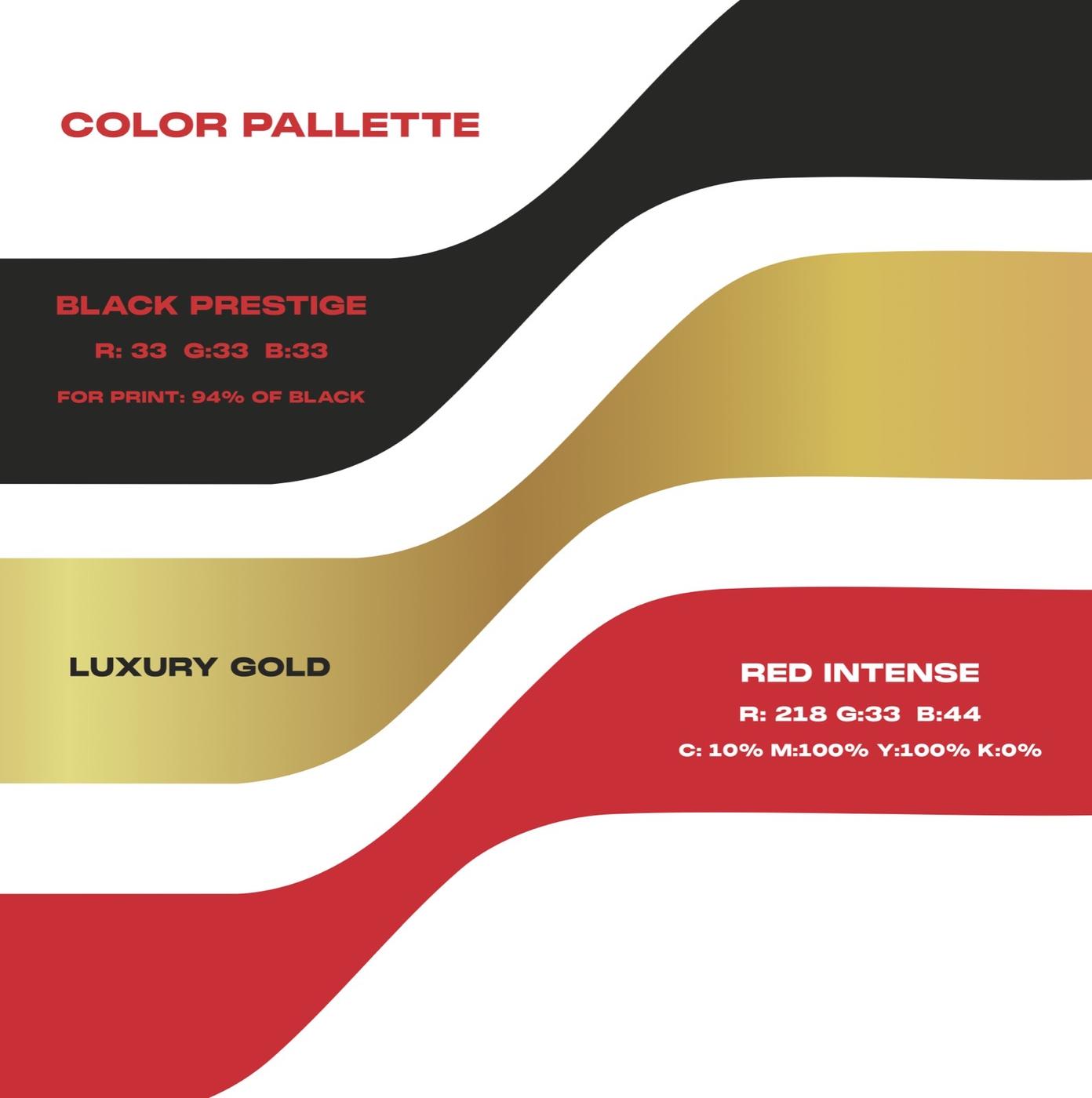 Paleta de colores de Preferred Rides